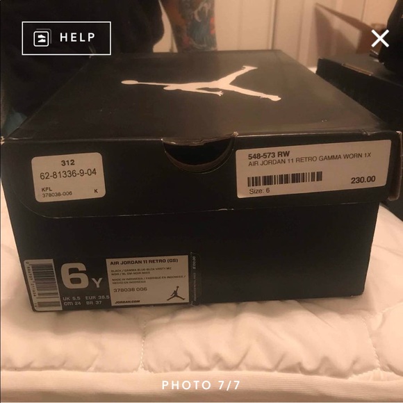 Air Jordan Retro 11 “Gamma” - Picture 5 of 5